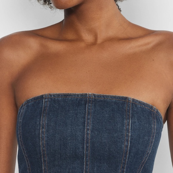 Aritzia - The '90s Debbie Denim Bustier - Picture 2 of 5
